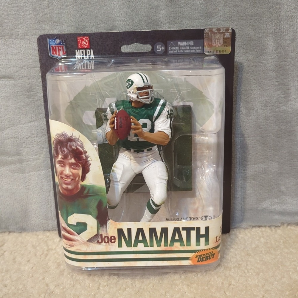 New York Jets Joe Namath 2014 McFarlane Sportspicks NFL Legends Action Figure‎